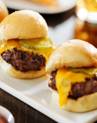 Two Beef Sliders